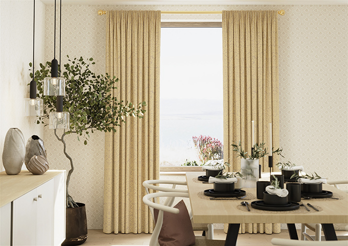 Alexandria, Gold - Made to Measure Curtains - Image 3